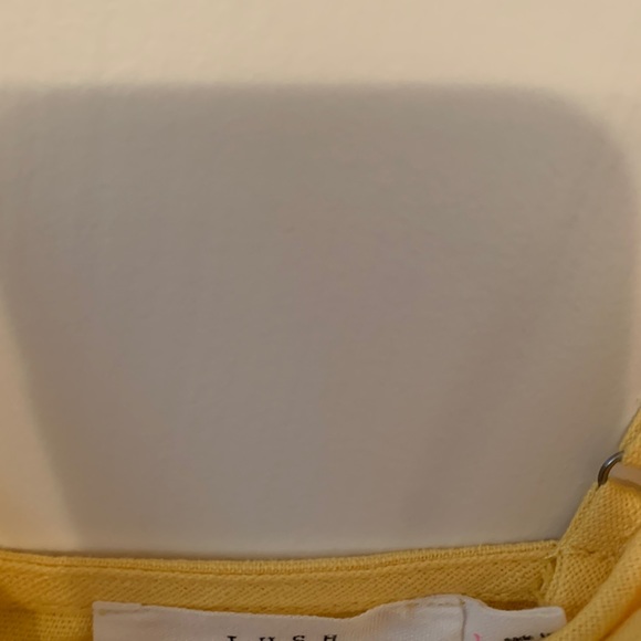 Lush Asymmetrical Button Midi Dress - Picture 5 of 5